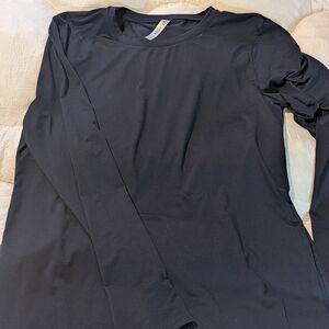 Fabletics Navy Long Sleeve Top